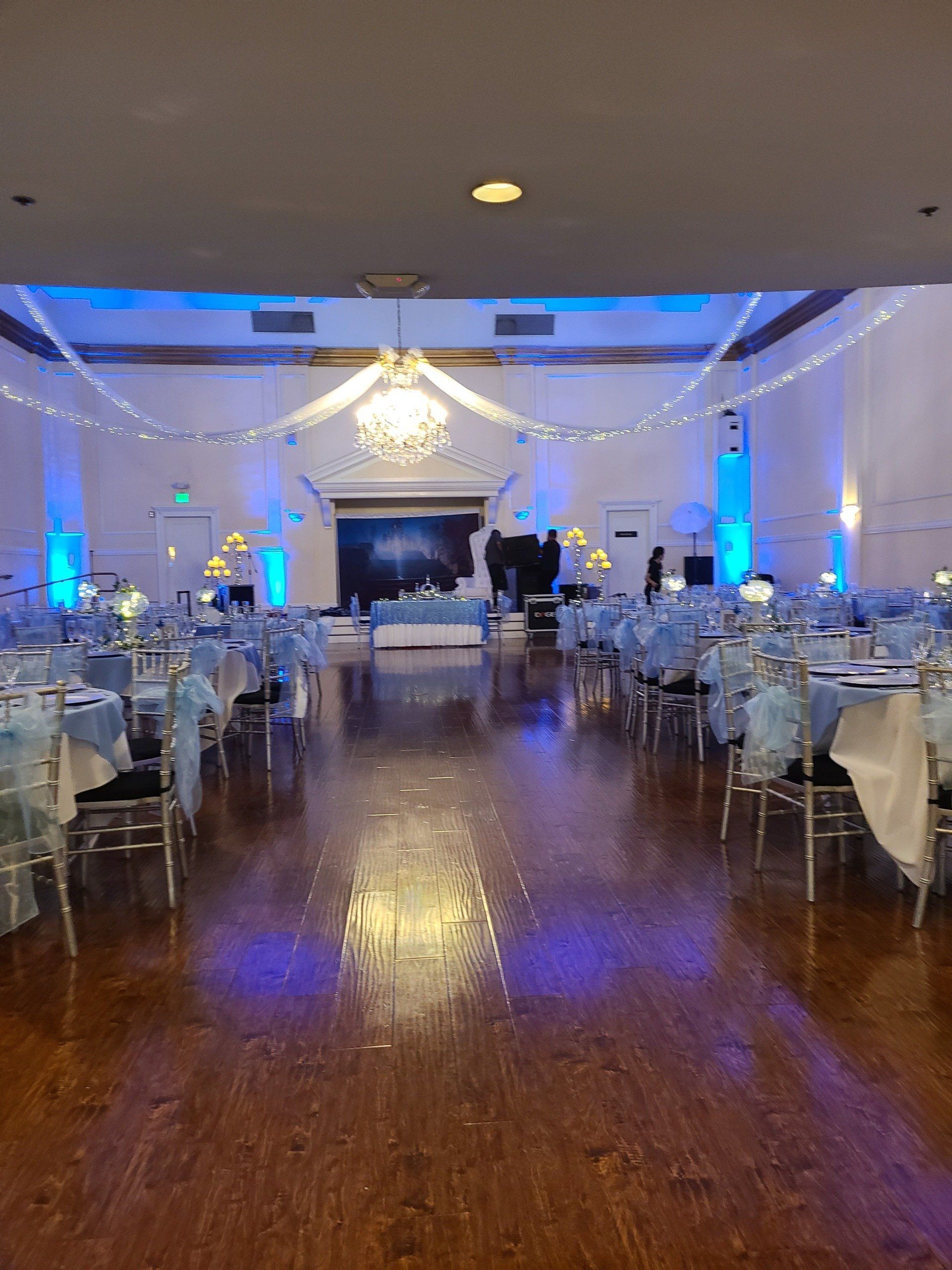 Sweet 16 setup