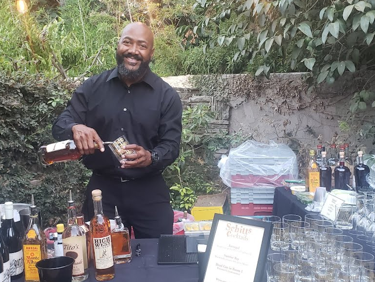 Friendly bartender for hire