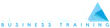 Il logo per la formazione aziendale è un triangolo blu su sfondo bianco.