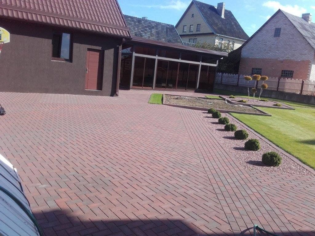 trinkelių klojimas