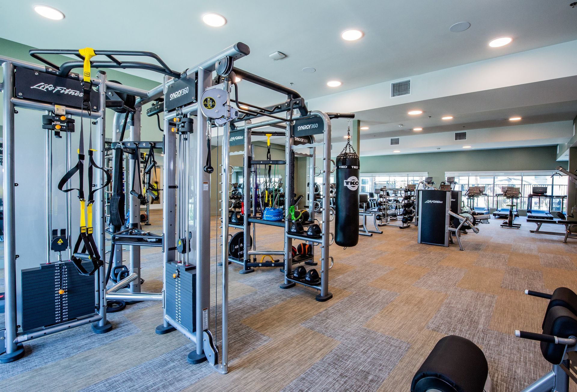 Fitness center at Gateway in Henderson, NV.