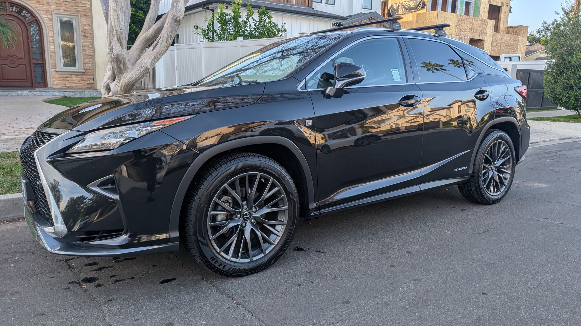 Black Horse Auto Detail Spa mobile detailing setup providing luxury vehicle care in Sherman Oaks, CA.