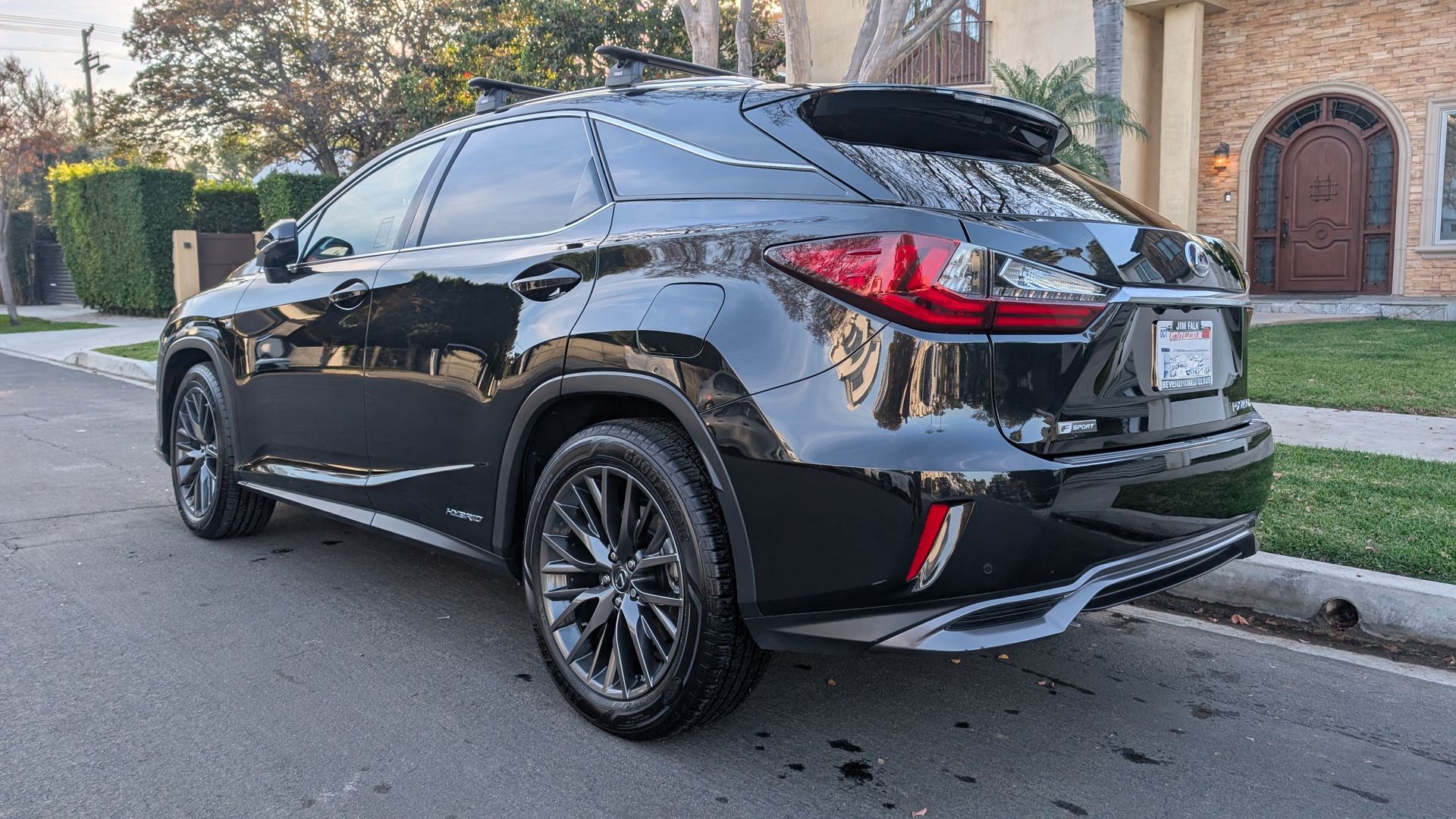 Black Horse Auto Detail Spa mobile detailing setup providing luxury vehicle care in Sherman Oaks, CA