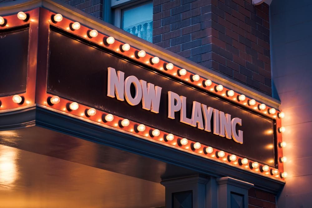 Marquee sign with