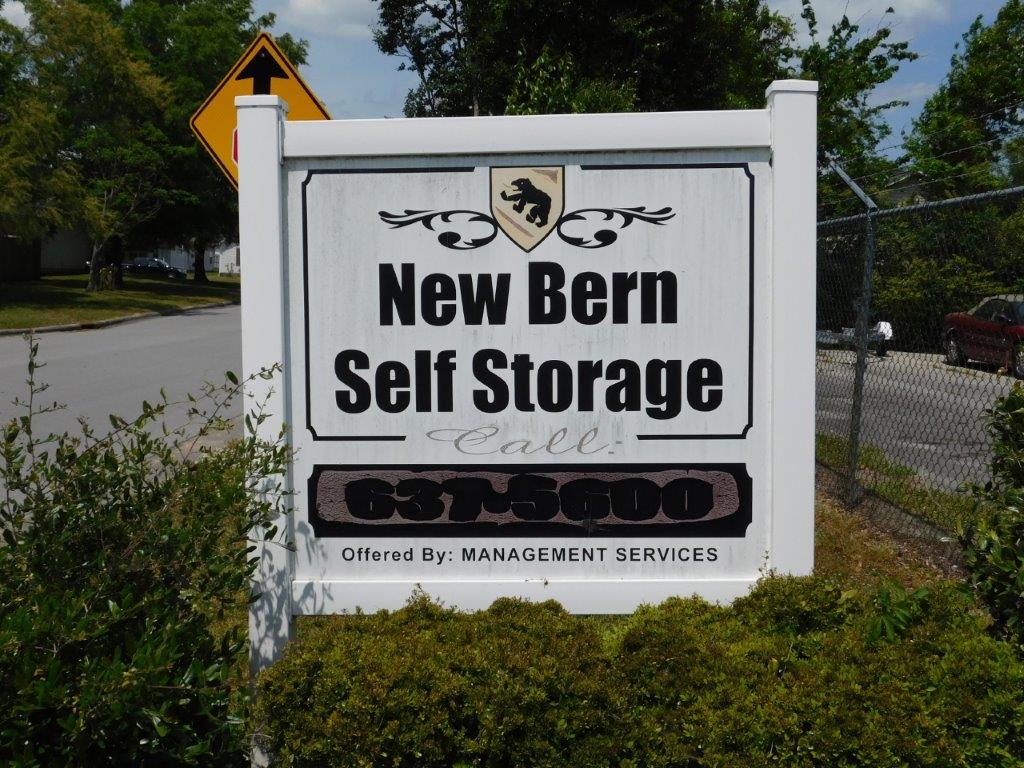 new born self strorage sign