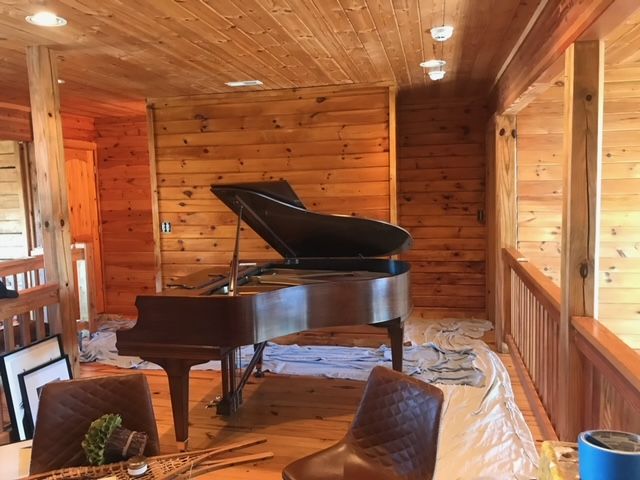 House with Piano – Boone, NC – A Brush Above Painting