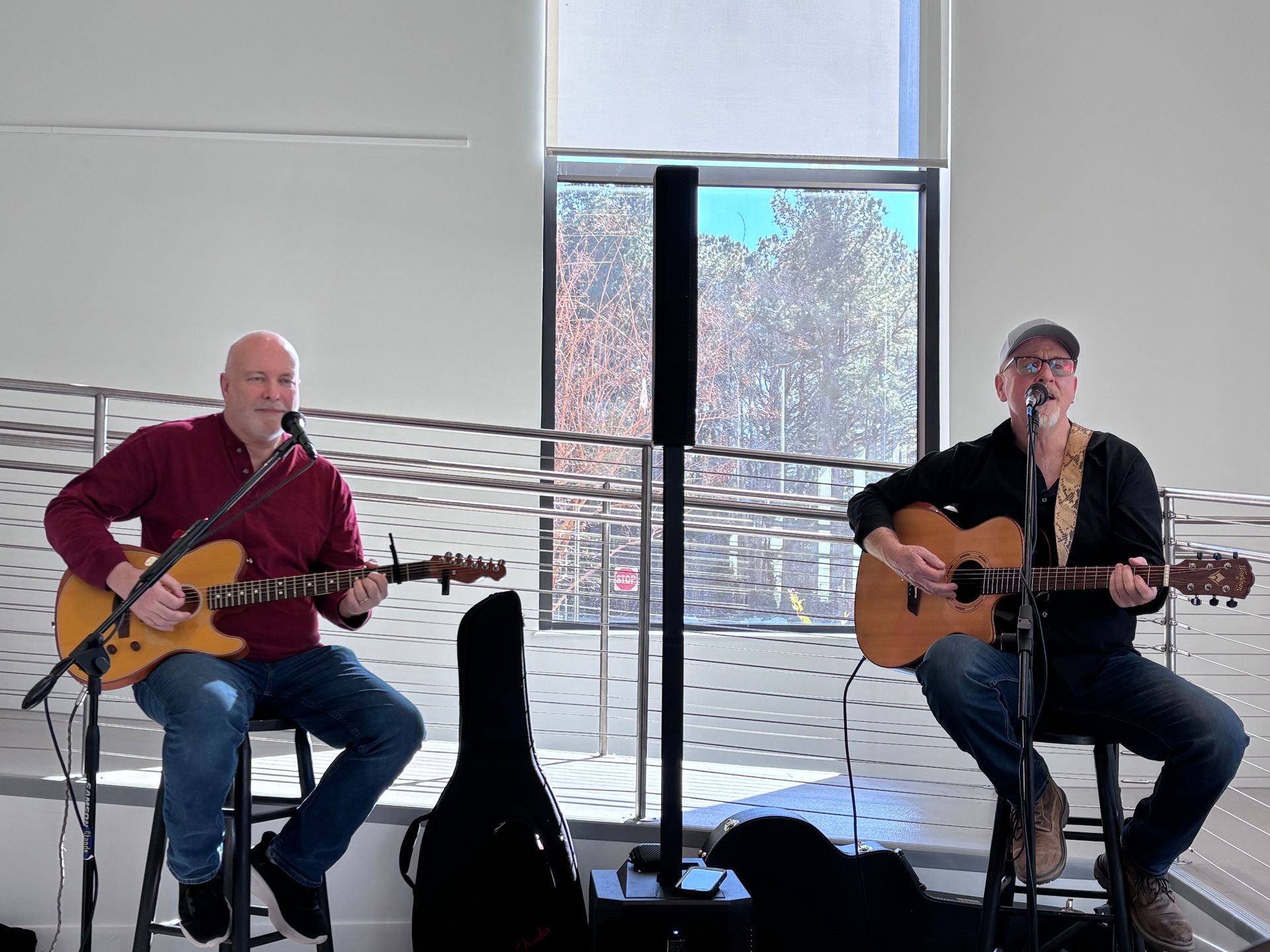Phil and Tim at Lakeland Cultural Arts Center