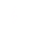White PS Treble Clef 