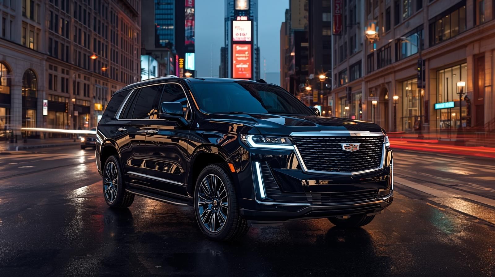 black SUV