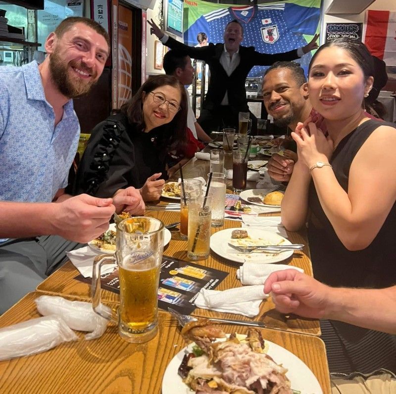 Canadian Thanksgiving gathering in Nagoya, Japan
