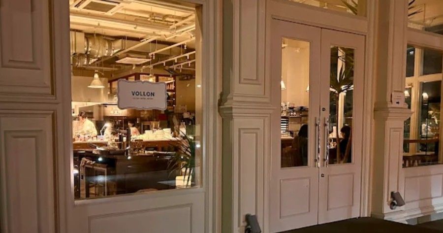 Exterior shot of Vollon French restaurant in Nagoya, Japan.