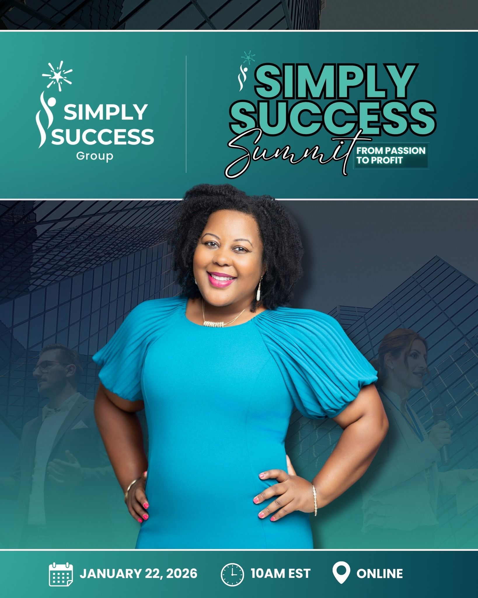Philomena hosting “Simply Success” event flyer
