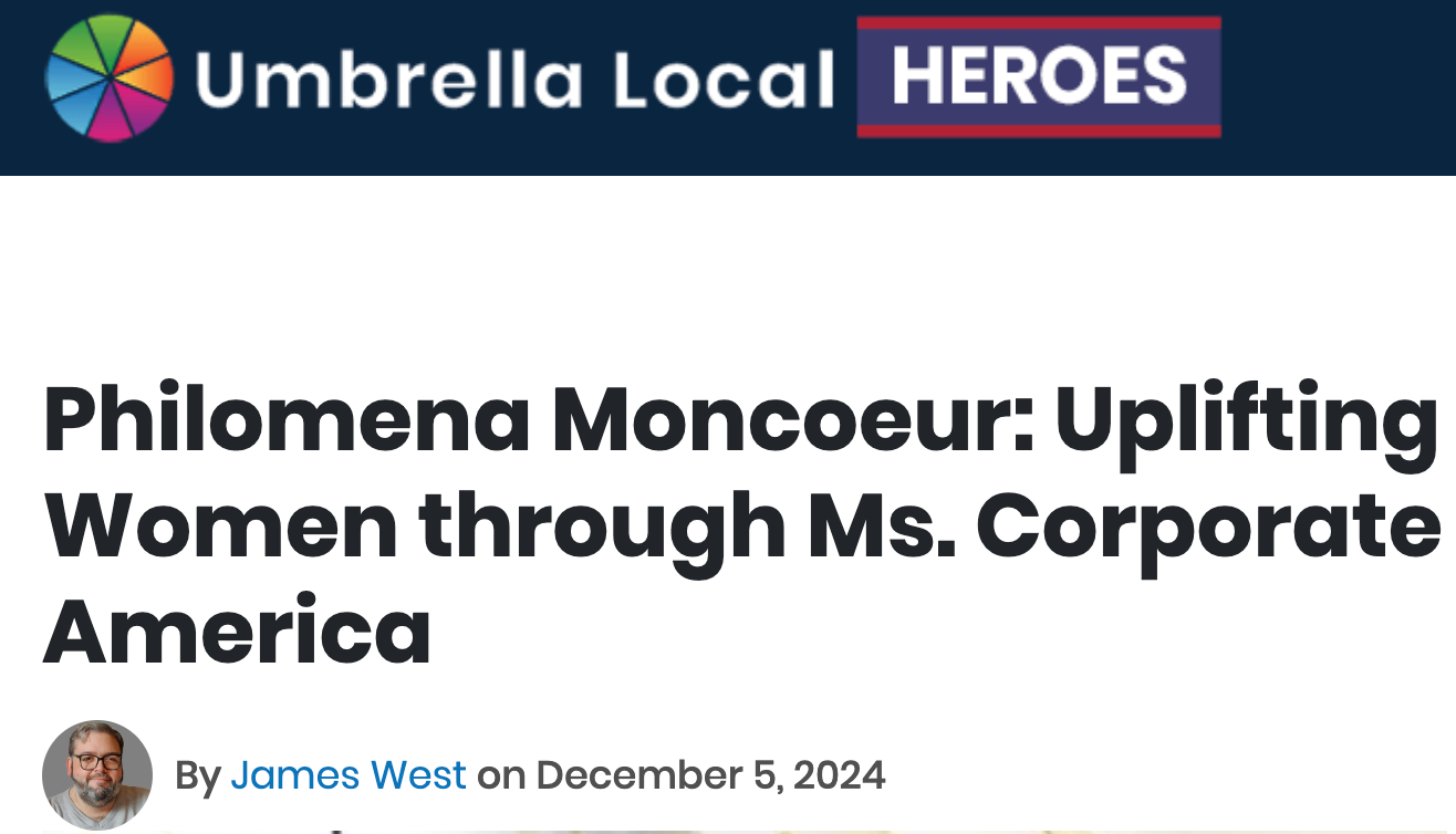 Philomena moncoeur is uplifting women through ms. corporate america
