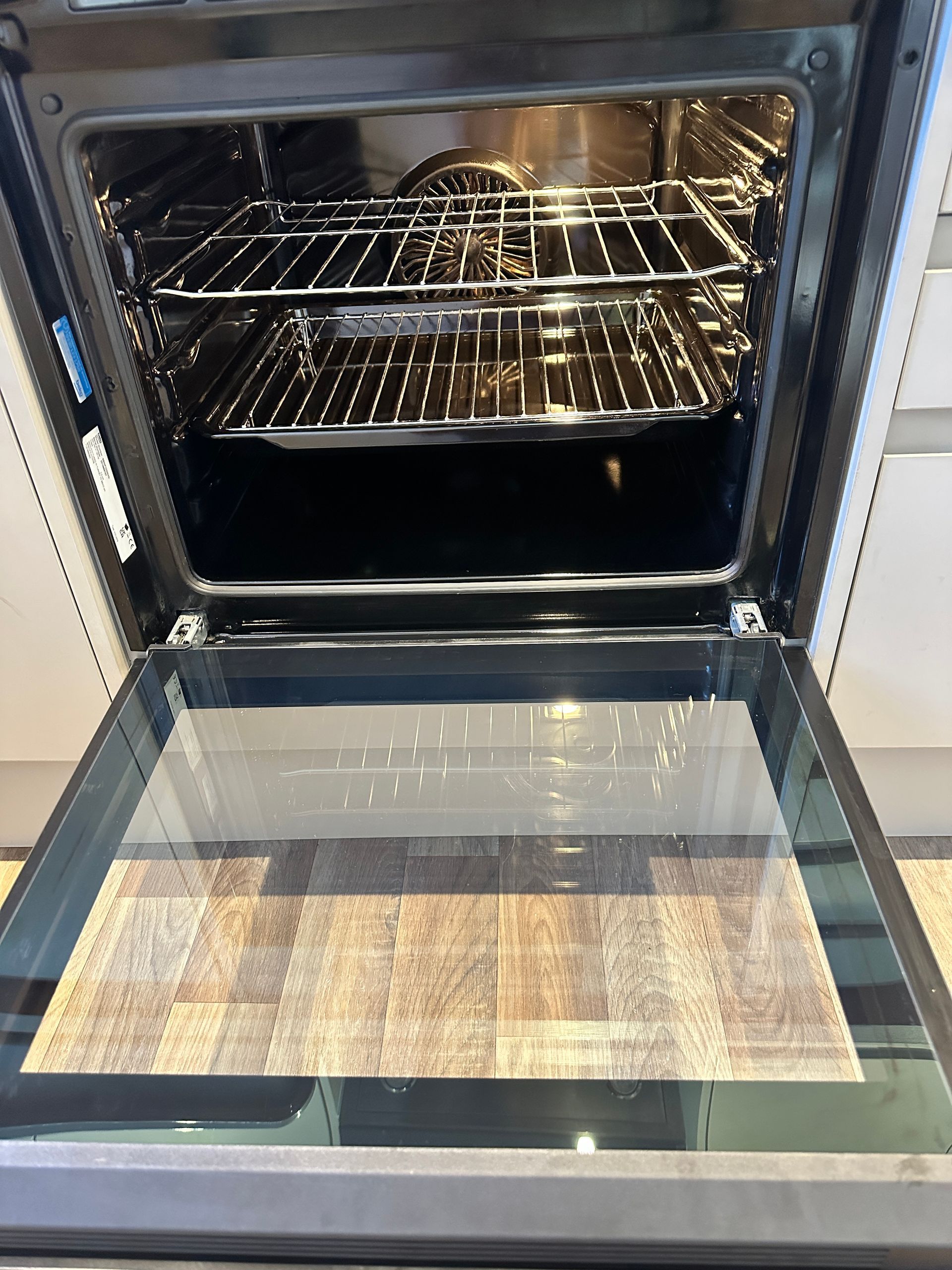 Oven cleaning - after