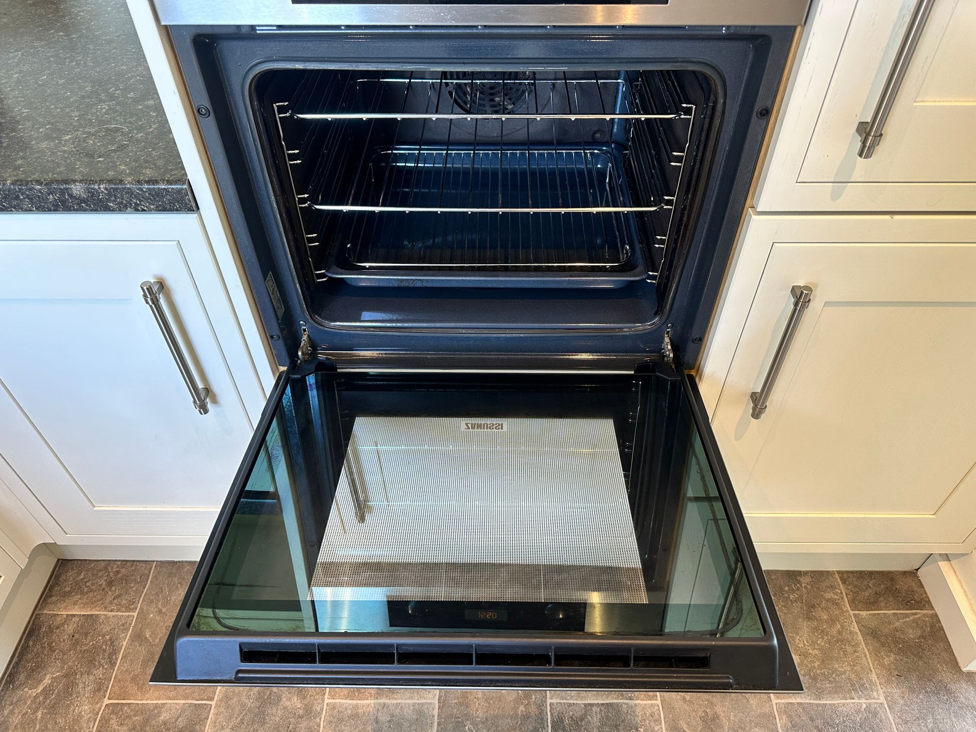 Oven cleaning - after