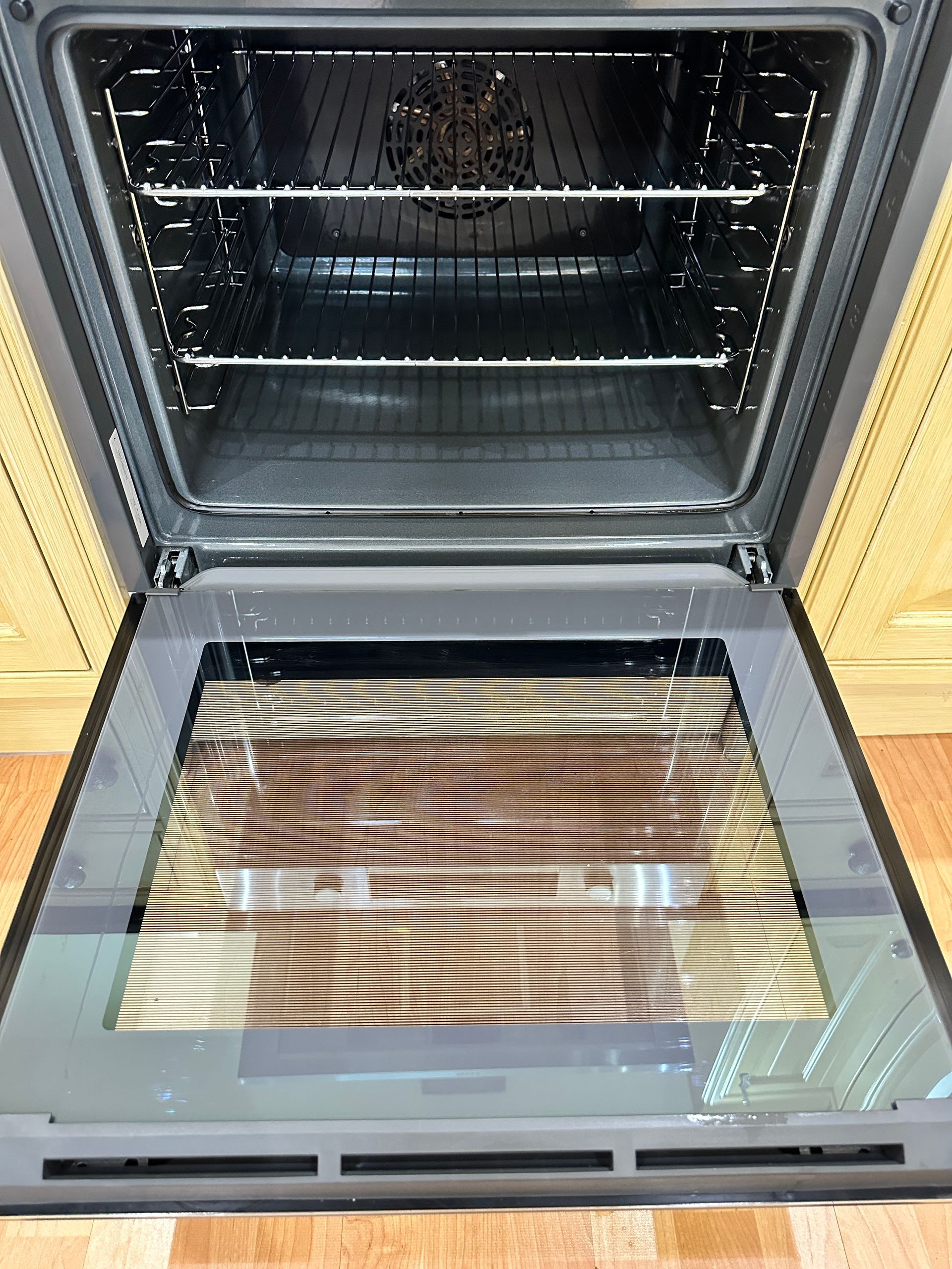 Oven cleaning - after