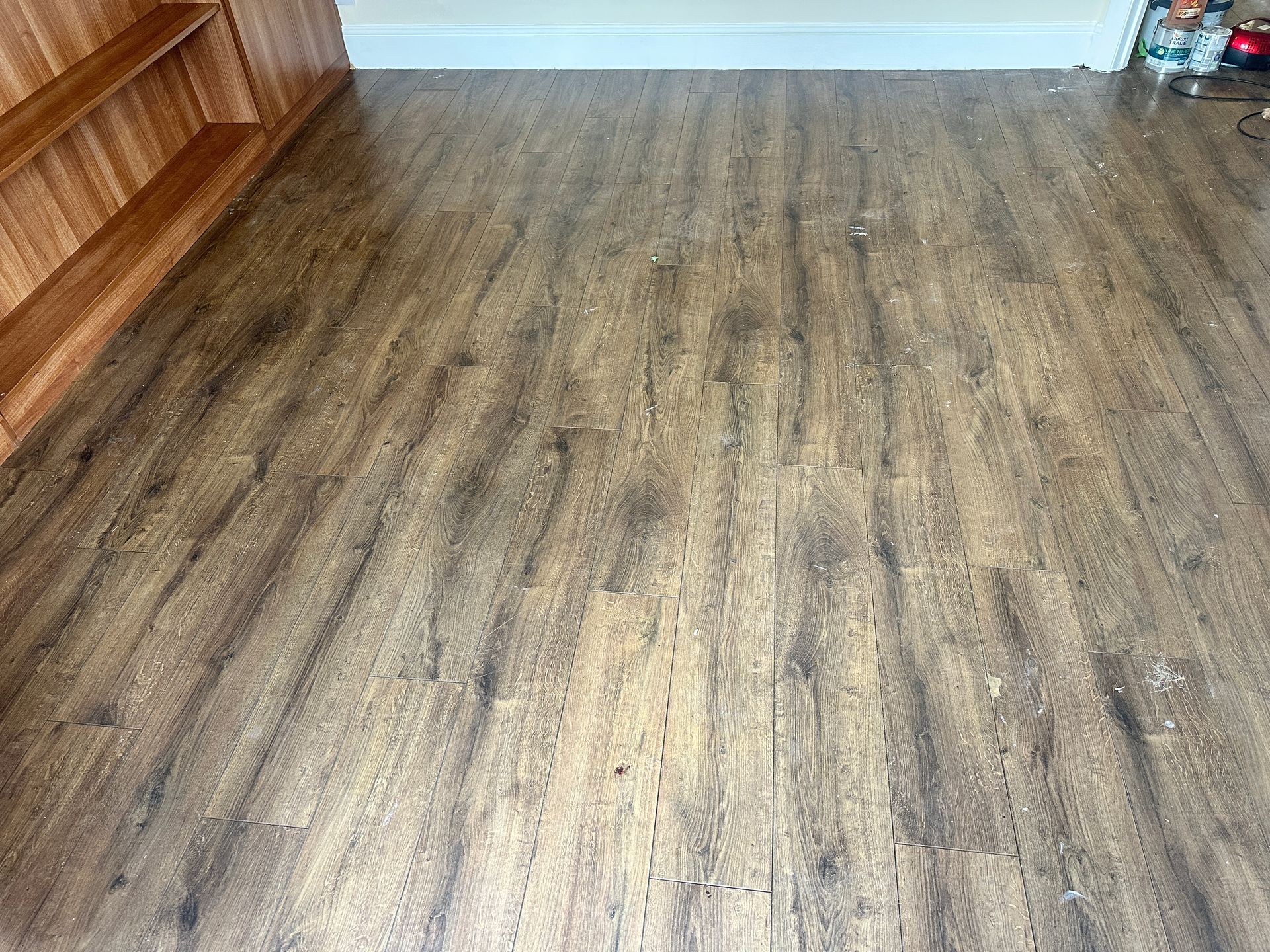 Floor cleaning - before