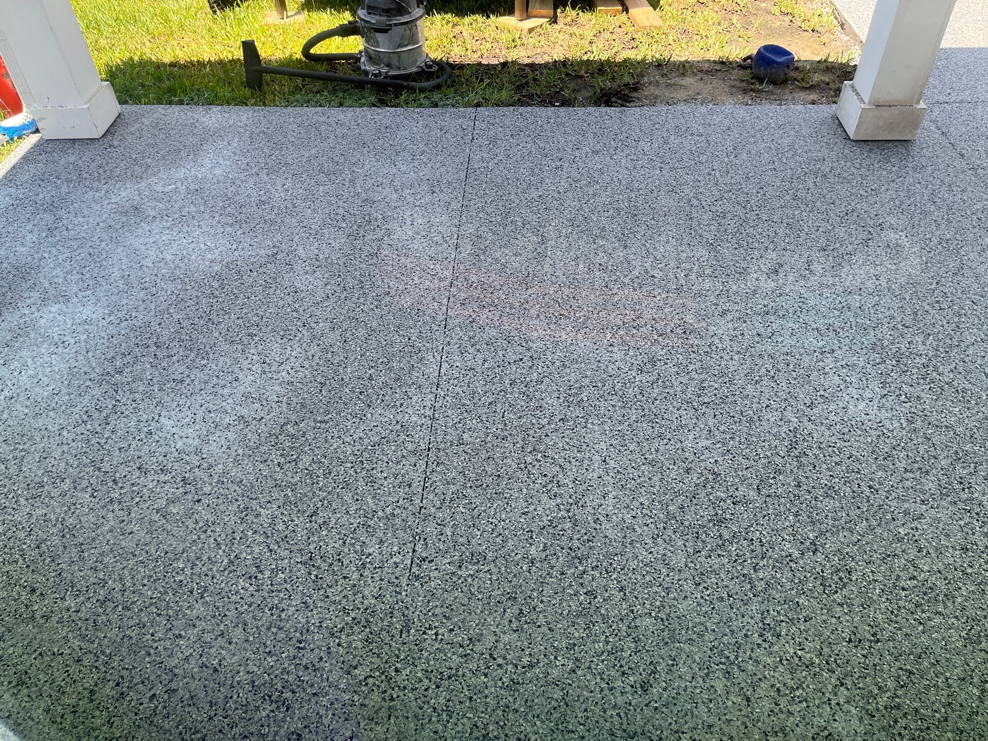 Outdoor Transformations installed artificial grass in Nocatee, FL, for a natural look with no mowing required.