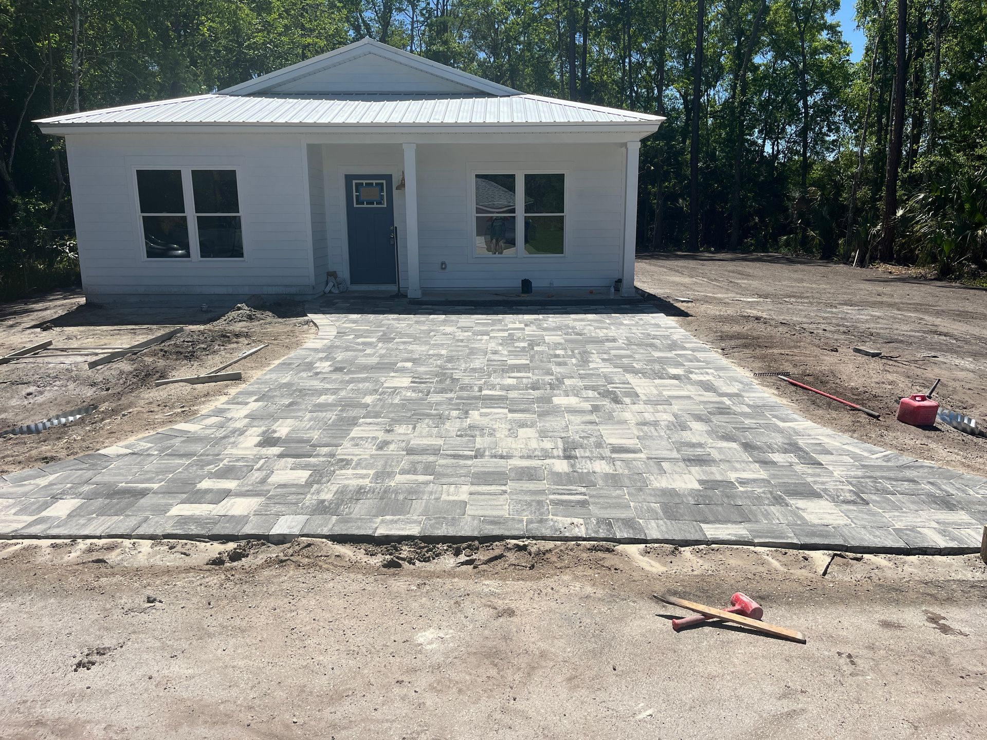 Outdoor Transformations installed artificial grass in World Golf Village, FL, creating a putting green for golf lovers.