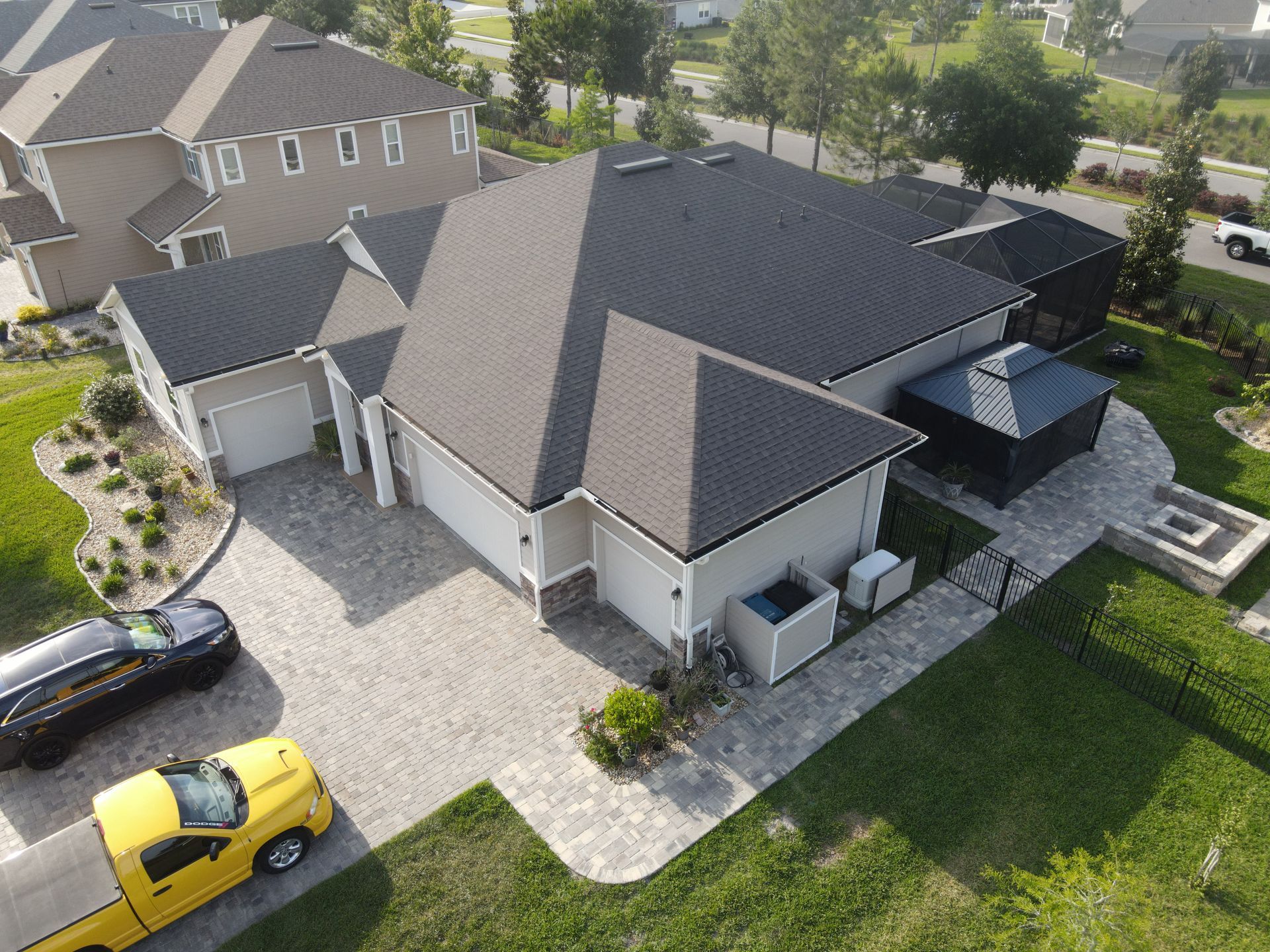 Outdoor Transformations installed artificial grass in World Golf Village, FL, creating a putting green for golf lovers.
