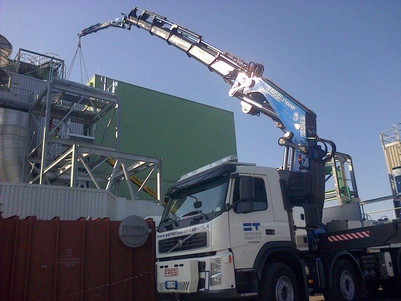 mezzo per movimentazione merci Fassi F1100 AXP