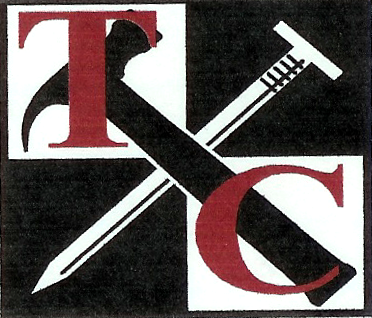 A logo for a company called t & c