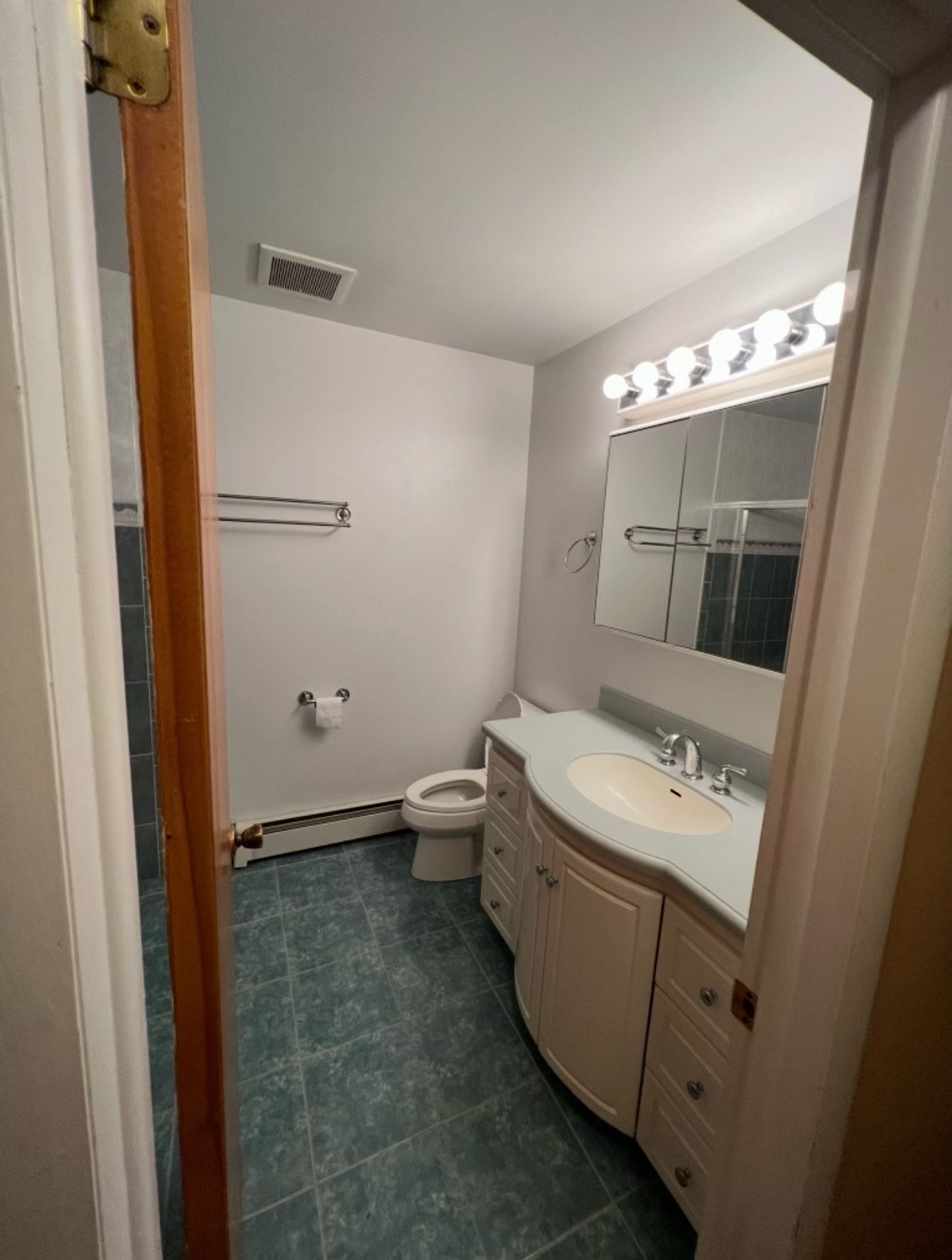 Bathroom renovation before photo Monmouth County NJ
