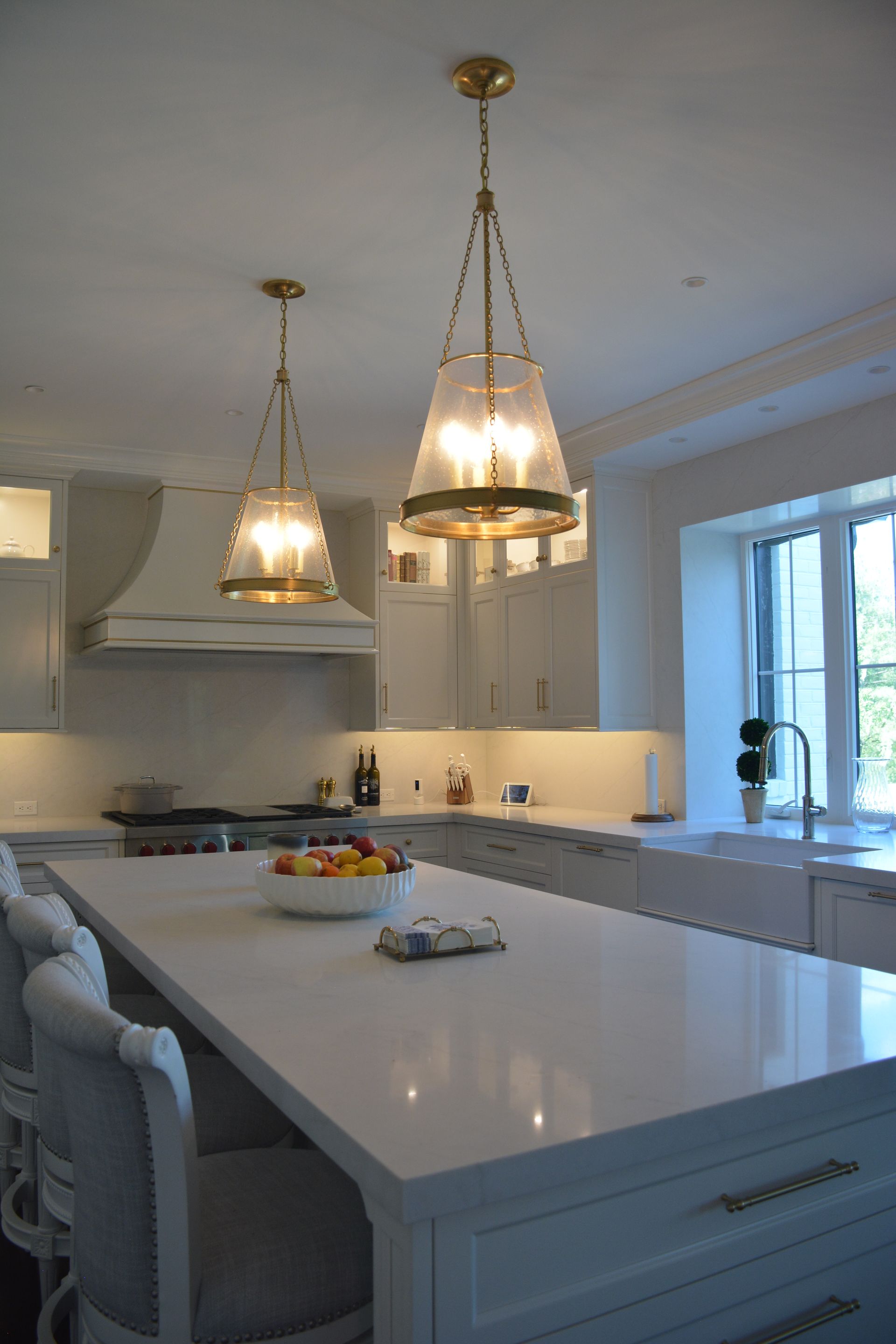 Luxury kitchen lighting design NJ PA under cabinet LED