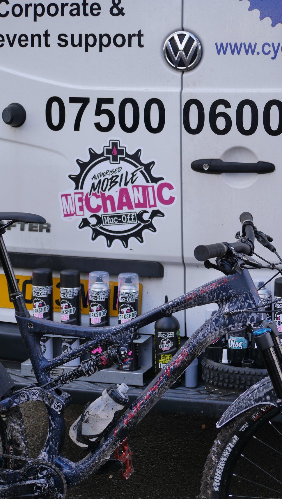 Winter Bike Wash