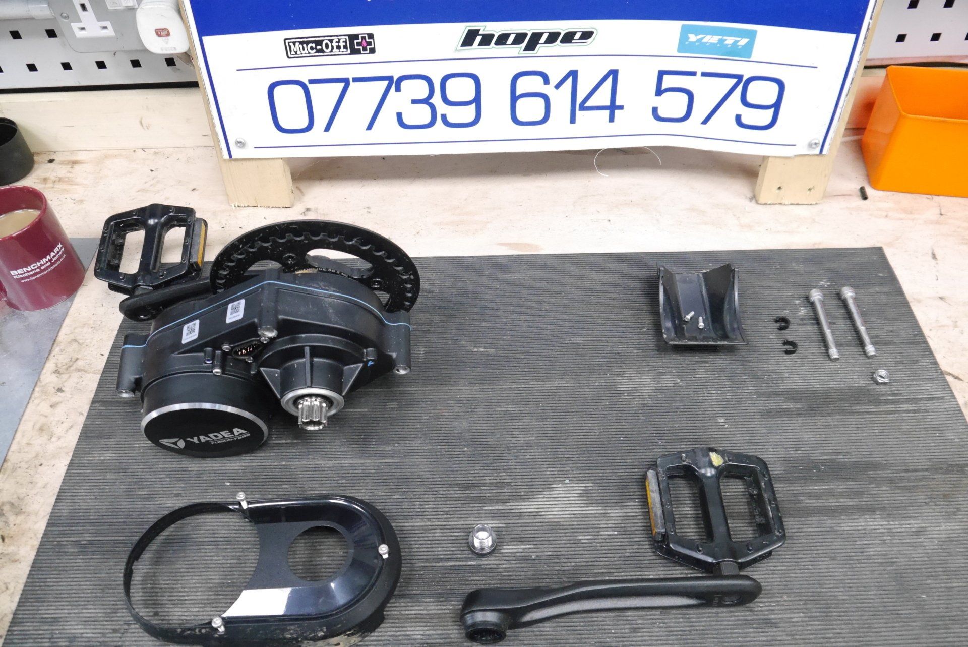 Motor and parts