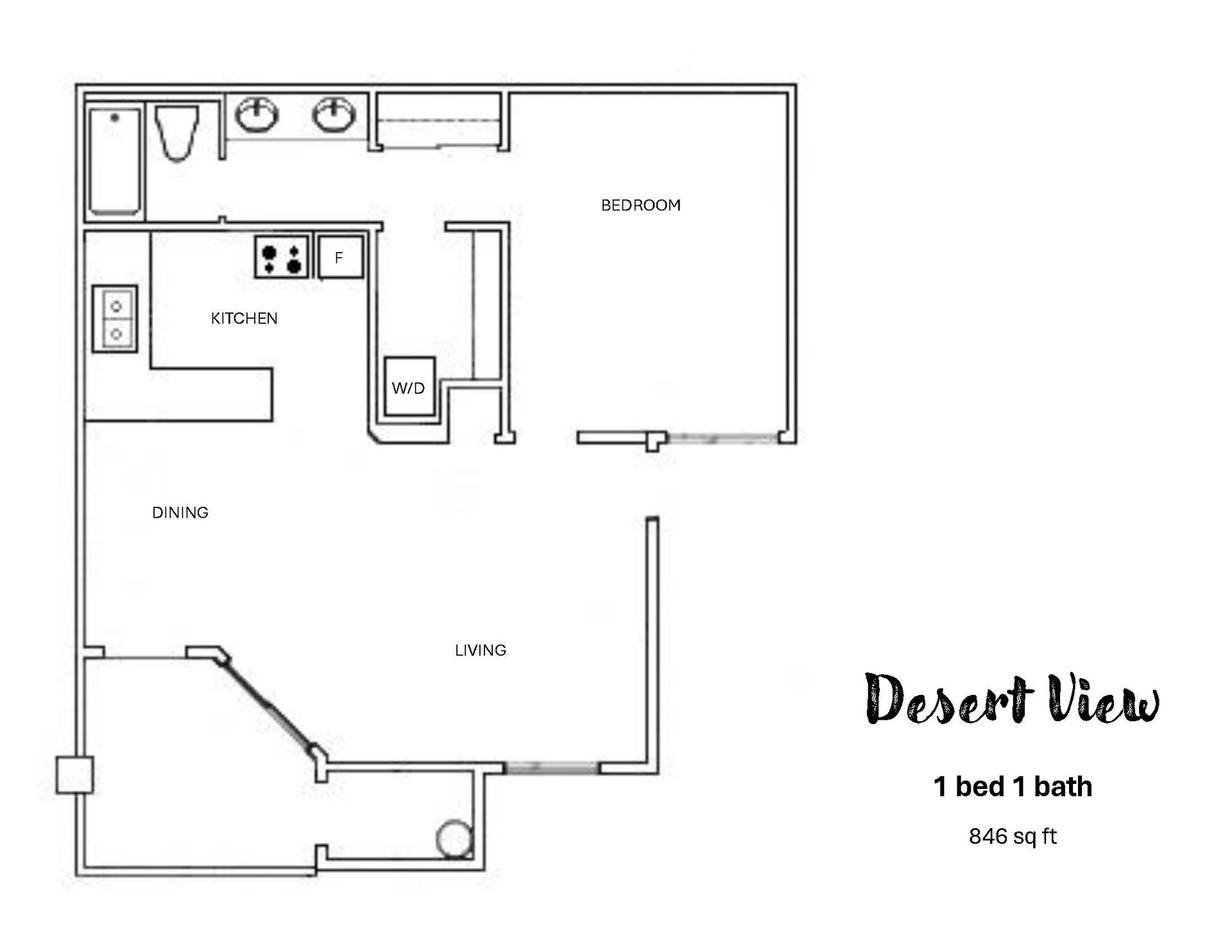 Floor plan of a 
