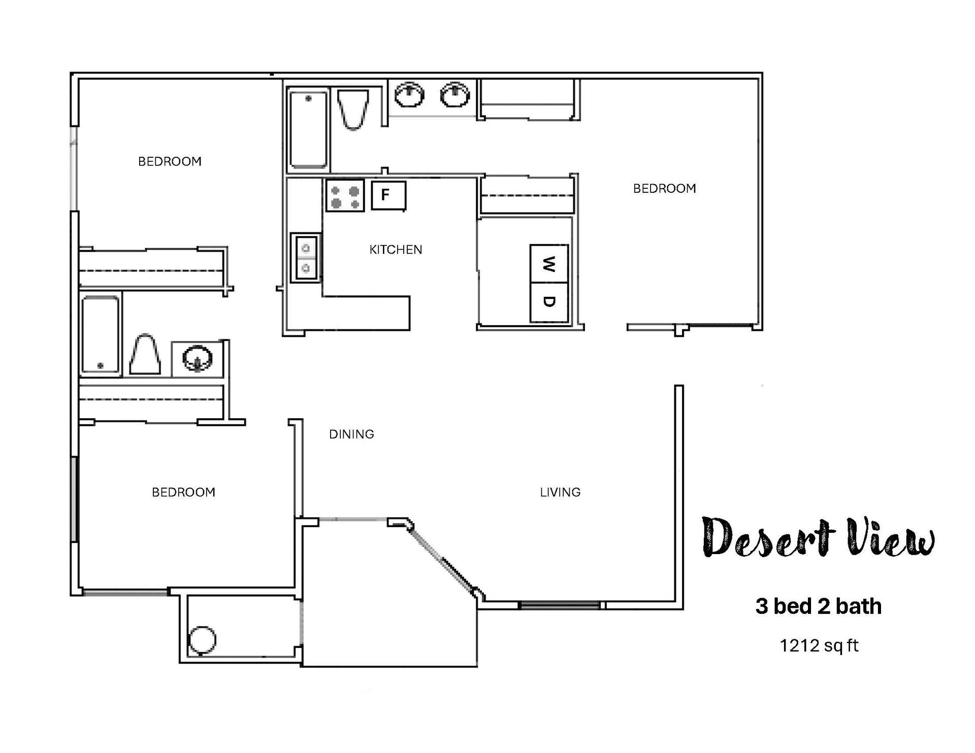 Floor plan labeled 