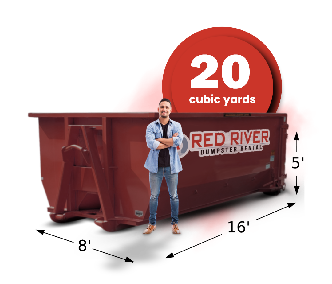 red river dumpster