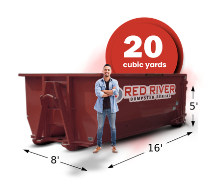 red river dumpster