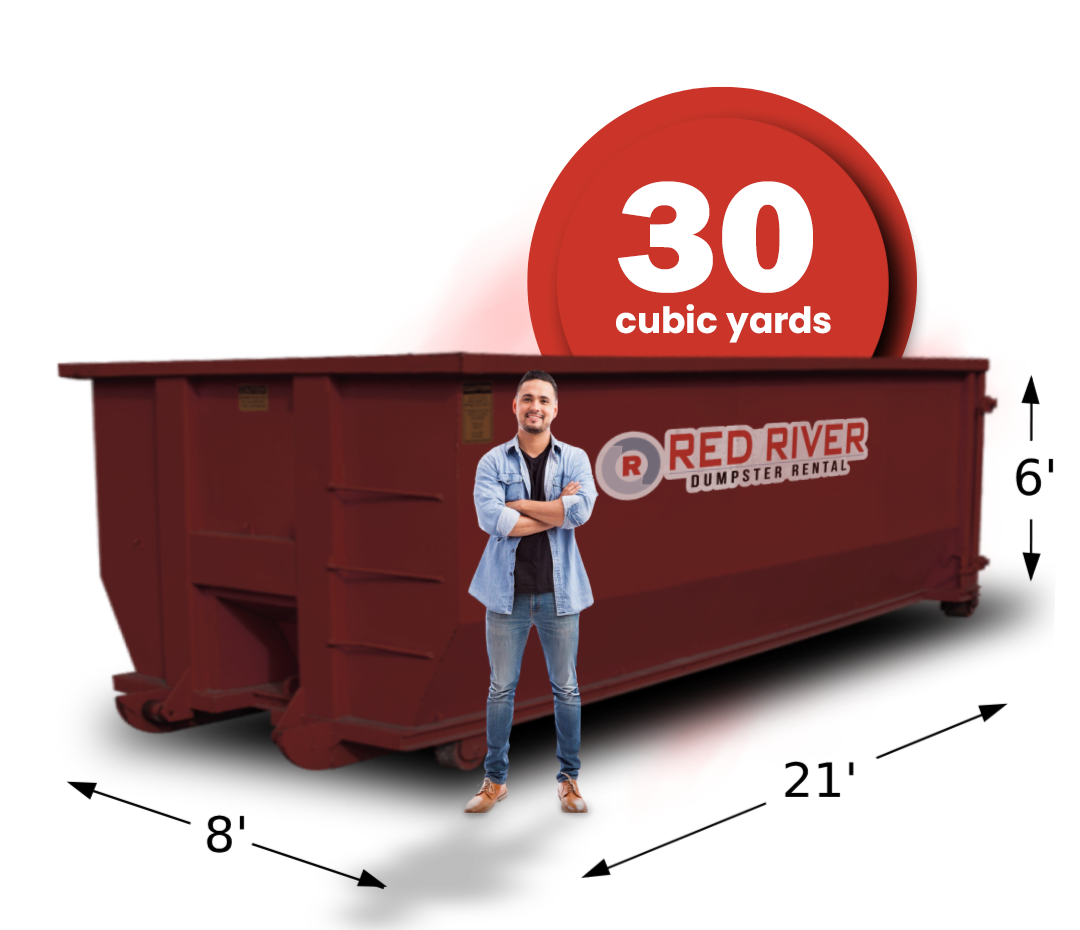 red river dumpster
