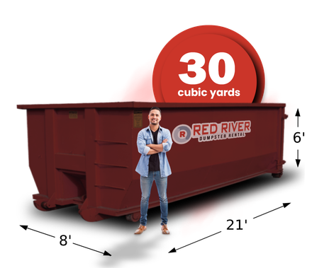 red river dumpster