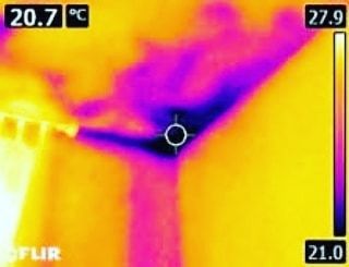 A Thermal Camera Image — Dowds Pipe and Cable Locating in Shellharbour, NSW
