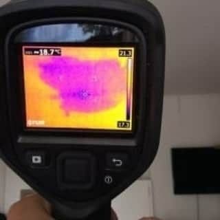 A Thermal Camera Shows a Temperature — Dowds Pipe and Cable Locating in Moss Vale, NSW