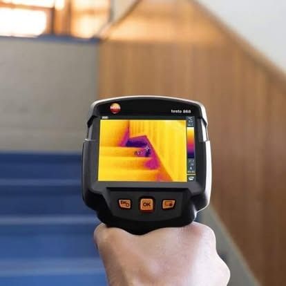 A Thermal Camera Shows a Temperature — Dowds Pipe and Cable Locating in Goulburn, NSW