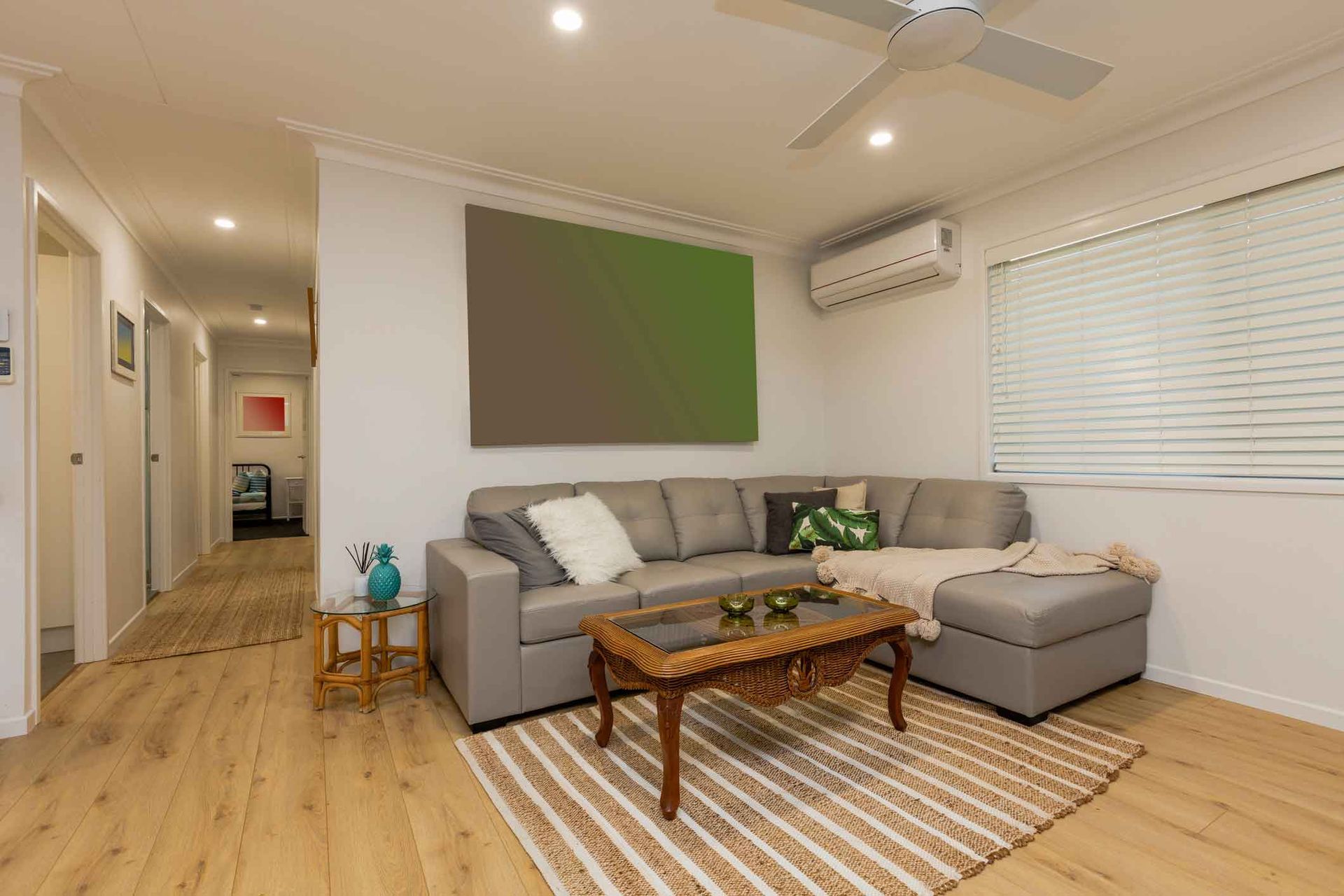 A Living Room Painted With Clean White Wall – Bannockburn, VIC - Kevin Connors Painters & Decorators