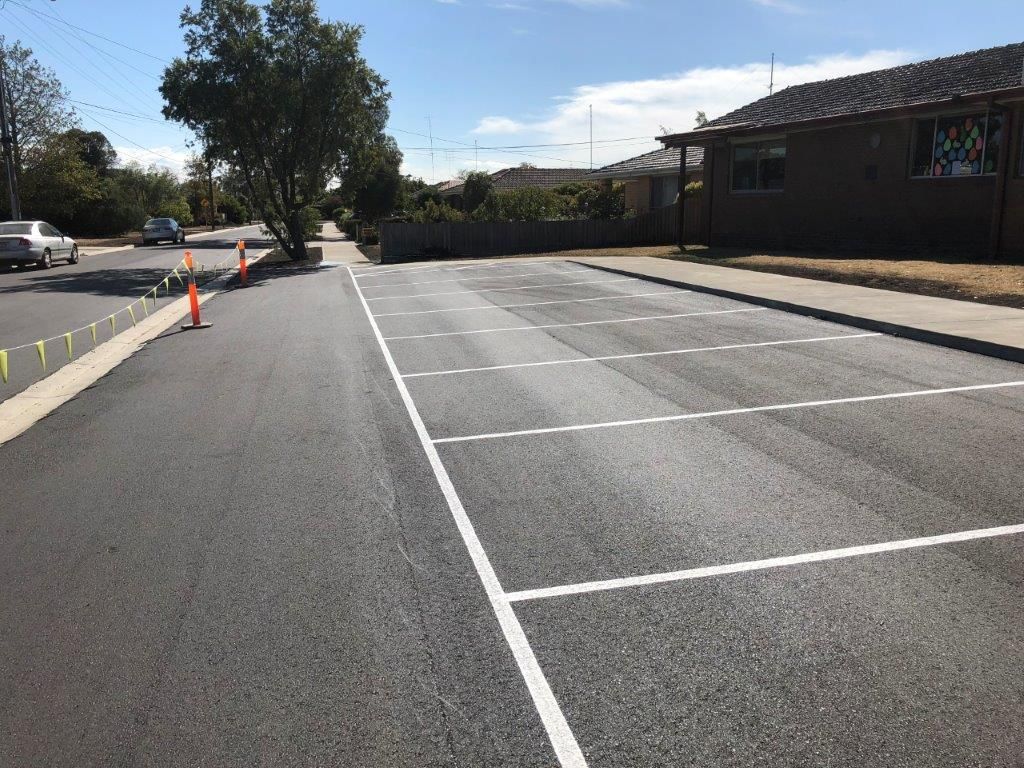 Parking Space Lines — Ballarat VIC — Ballarat Excavation & Transport
