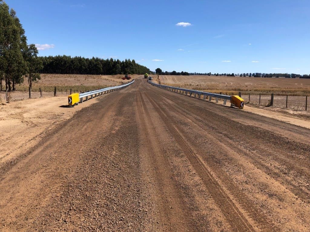 Road on Empty Field — Ballarat VIC — Ballarat Excavation & Transport