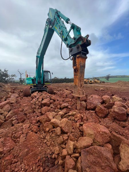 Rock breaking
