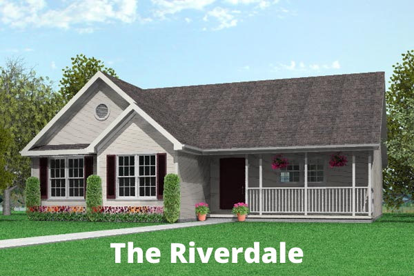 A picture of a house called the riverdale