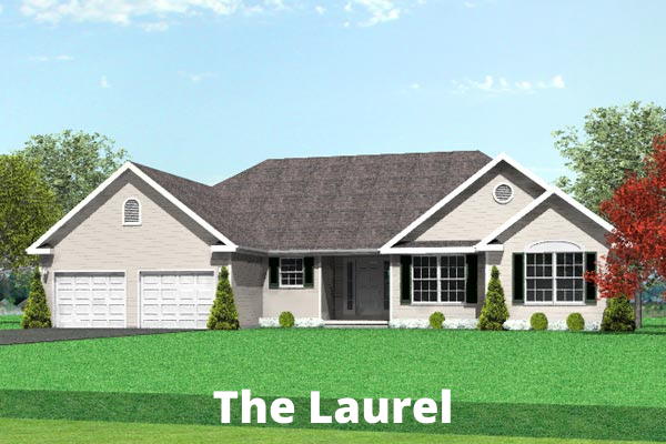 An artist 's impression of a house called the laurel