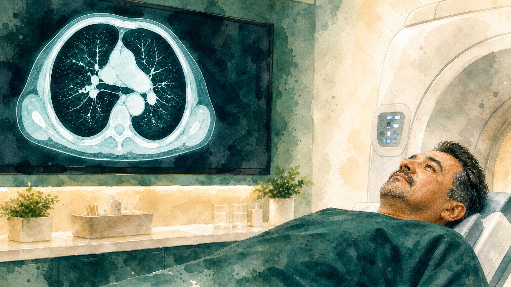 Paciente em rastreamento cancer pulmão