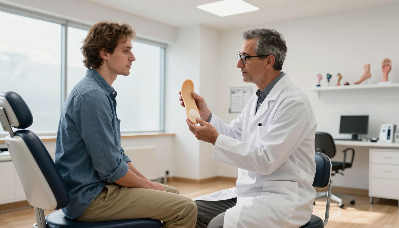 Pair of high-quality custom medical orthotics