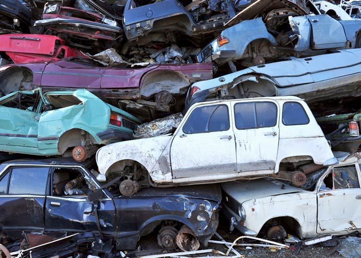 Scrap Cars — Morwell, VIC — Industrial Metal Recyclers