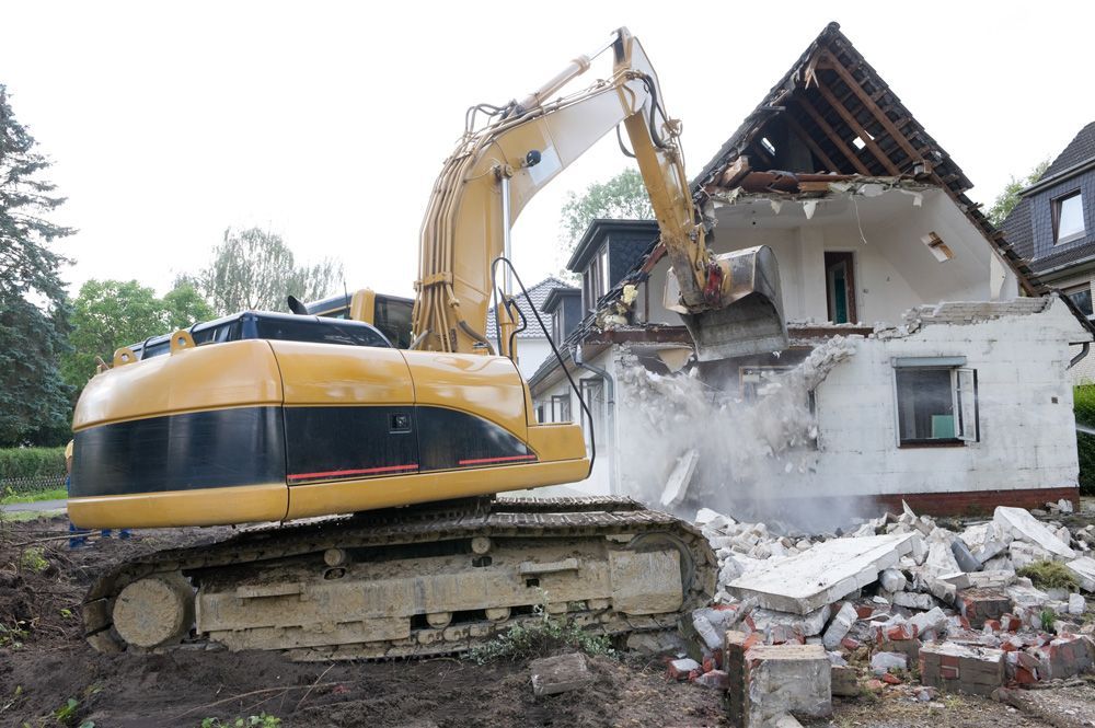 House Demolition — Morwell, VIC — Industrial Metal Recyclers