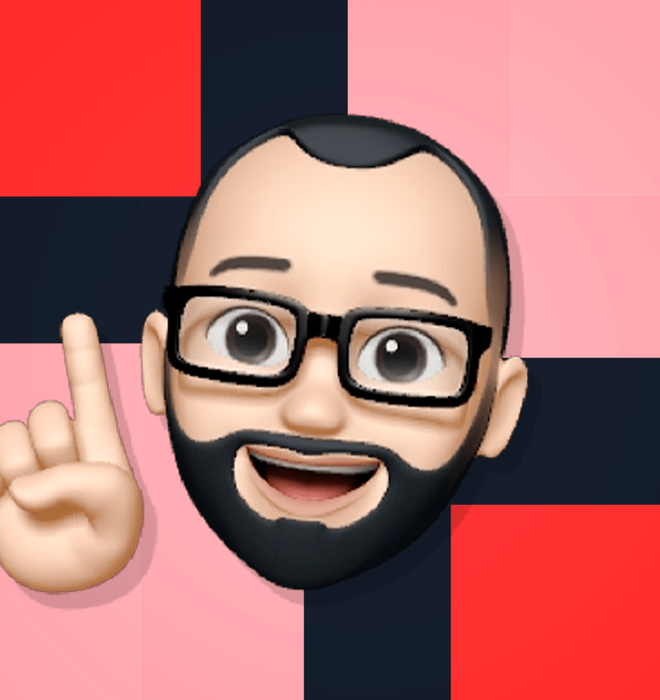 Um homem de desenho animado com óculos e barba está dando um sinal de positivo